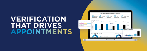Verification that drives appointments